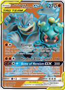 Marshadow & Machamp GX (198) (Full Art) 198/214 - SM  Unbroken Bonds Holofoil
