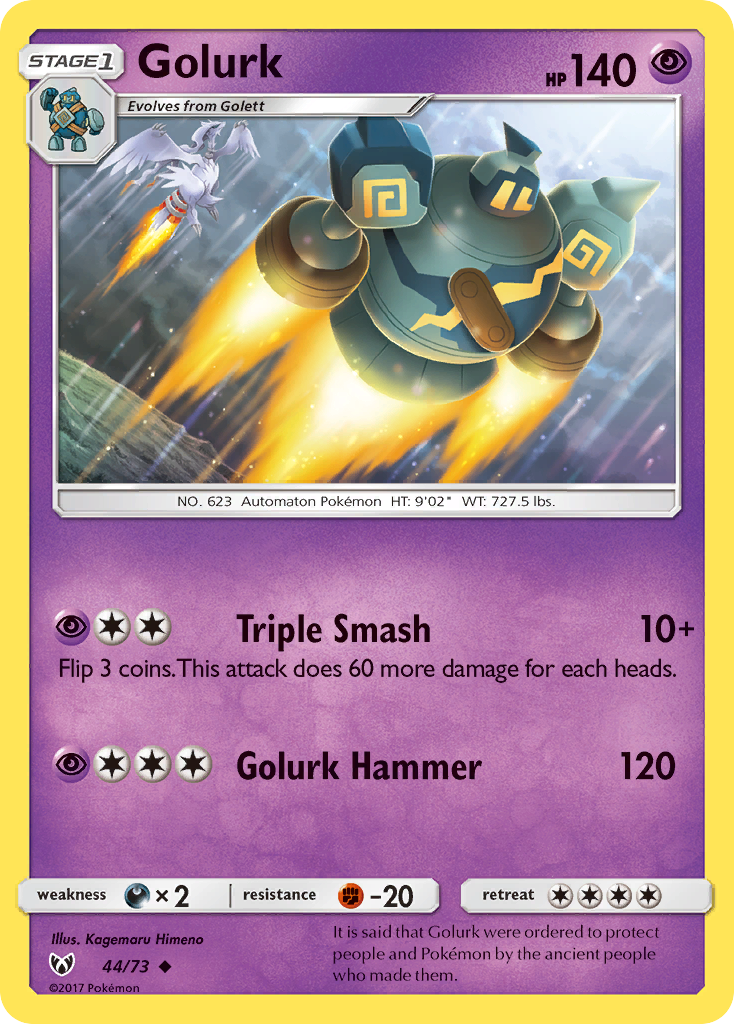 Golurk 44/73 - Shining Legends