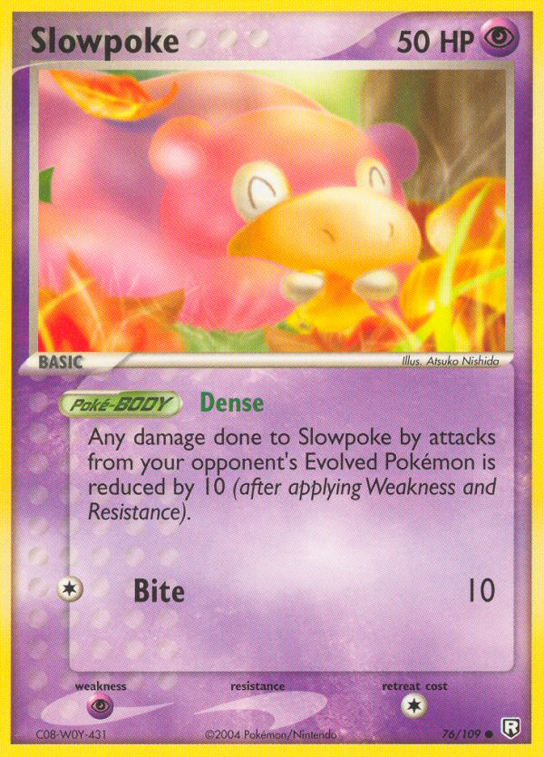 Slowpoke 76/109 - Team Rocket Returns