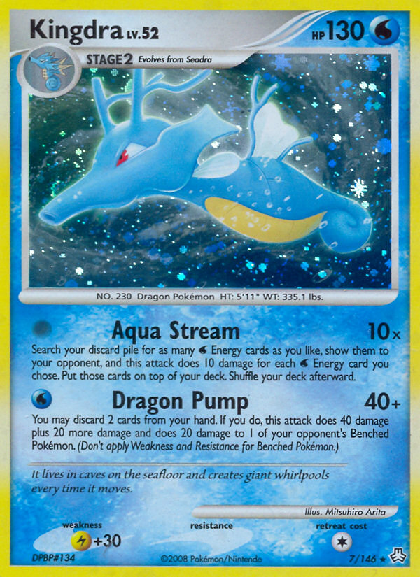Kingdra/146 - Legends Awakened Holofoil