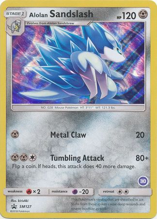 Alolan Sandslash (30) - SM Trainer Kit Alolan Sandslash & Alolan Ninetales Holofoil