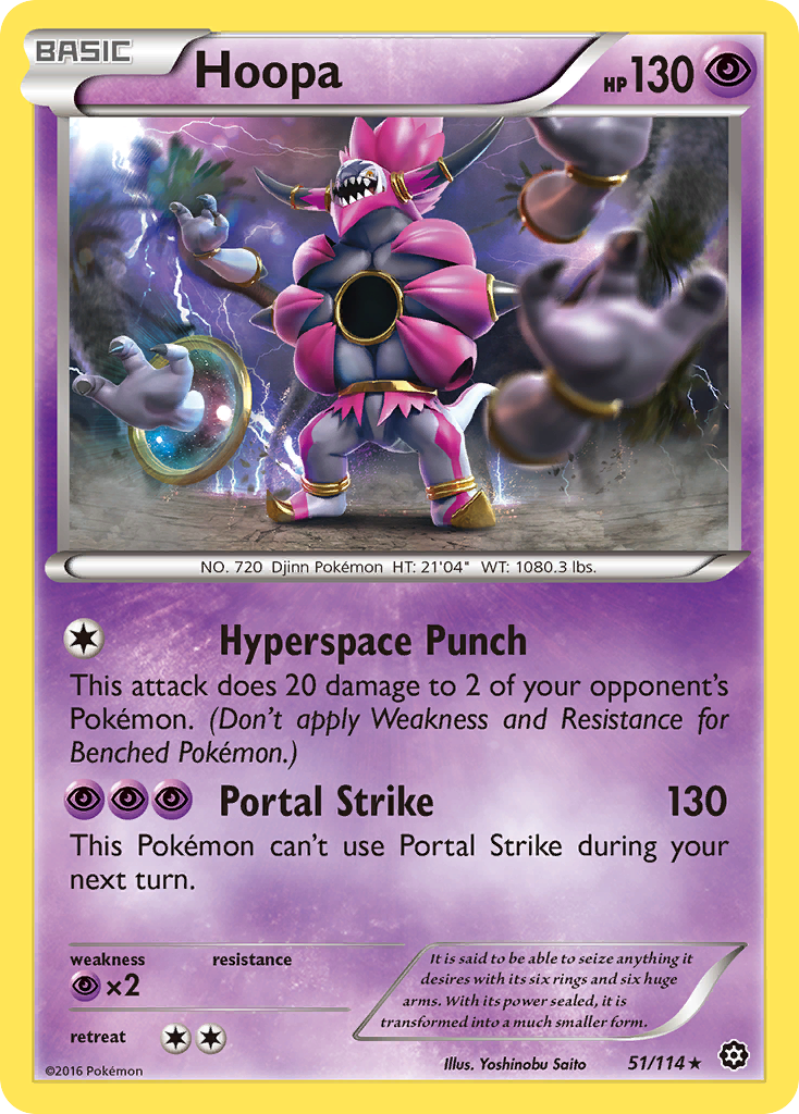 Hoopa/114 - XY  Steam Siege