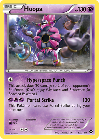 Hoopa/114 - XY  Steam Siege