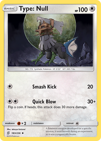 Type: Null 183/236 - SM  Unified Minds