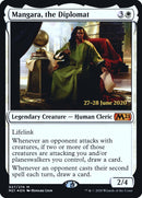 Mangara, the Diplomat (PRE-027) - Core Set 2021 Promos Foil