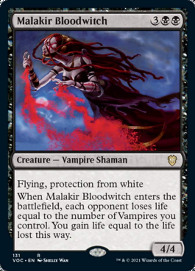 Malakir Bloodwitch (VOC-131) - Crimson Vow Commander