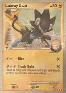 Luxray GL - 2009 (Stephen Silvestro) 9 - World Championship Decks