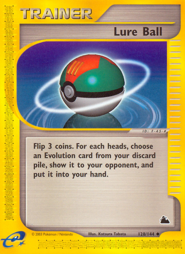 Lure Ball - 128/144 Skyridge - Uncommon