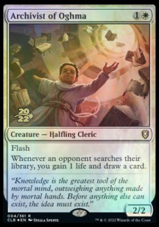 Archivist of Oghma (PRE-004) - Battle for Baldur's Gate Promos Foil