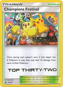 Champions Festival (SM148) (2018 Top Thirty Two) [Sun & Moon: Black Star Promos]