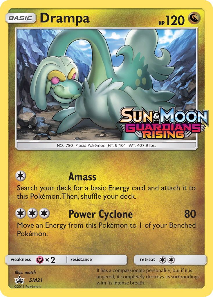 Drampa - SM21 (Prerelease)/248 - SM Promos Holofoil