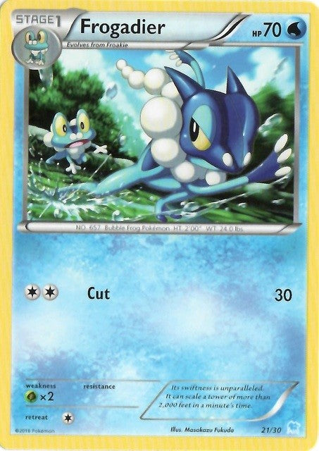 Frogadier (21) - XY Trainer Kit Pikachu Libre & Suicune