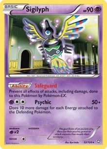 Sigilyph - 52/124 - Deck Exclusives