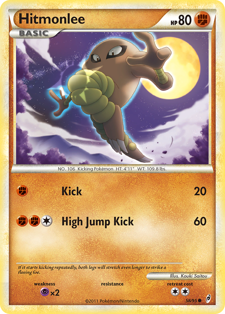 Hitmonlee 58/95 - Call of Legends