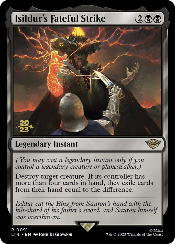 Isildur's Fateful Strike (PRE-091) - Tales of Middle-earth Promos Foil