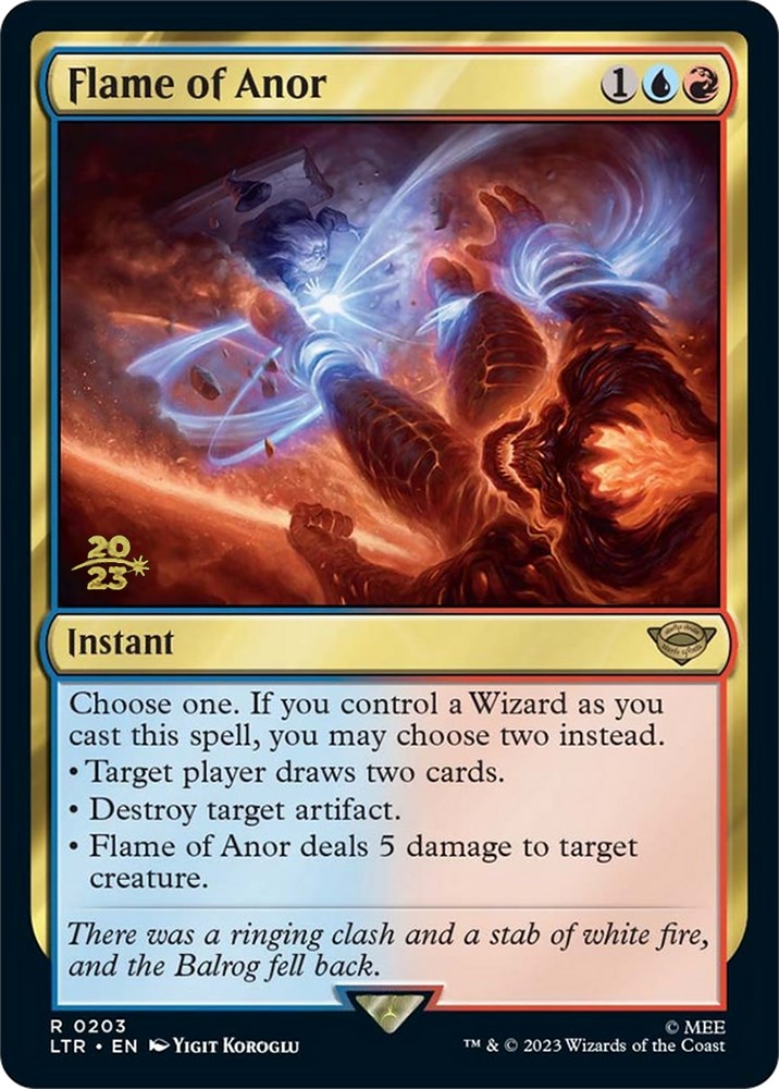 Flame of Anor (PRE-203) - Tales of Middle-earth Promos Foil