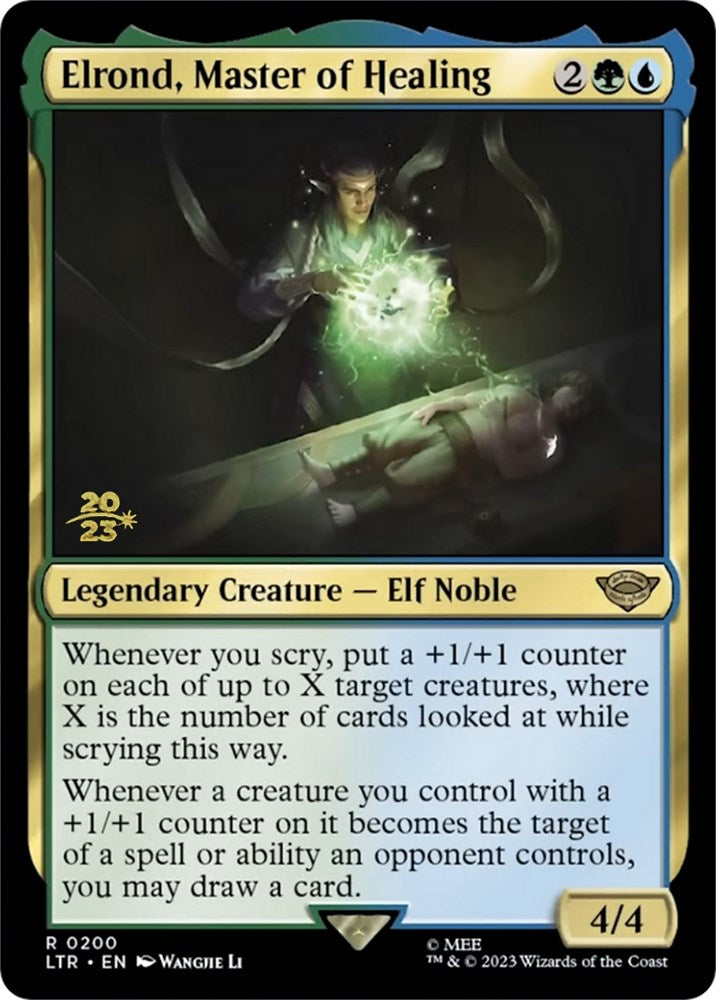 Elrond, Master of Healing (PRE-200) - Tales of Middle-earth Promos Foil