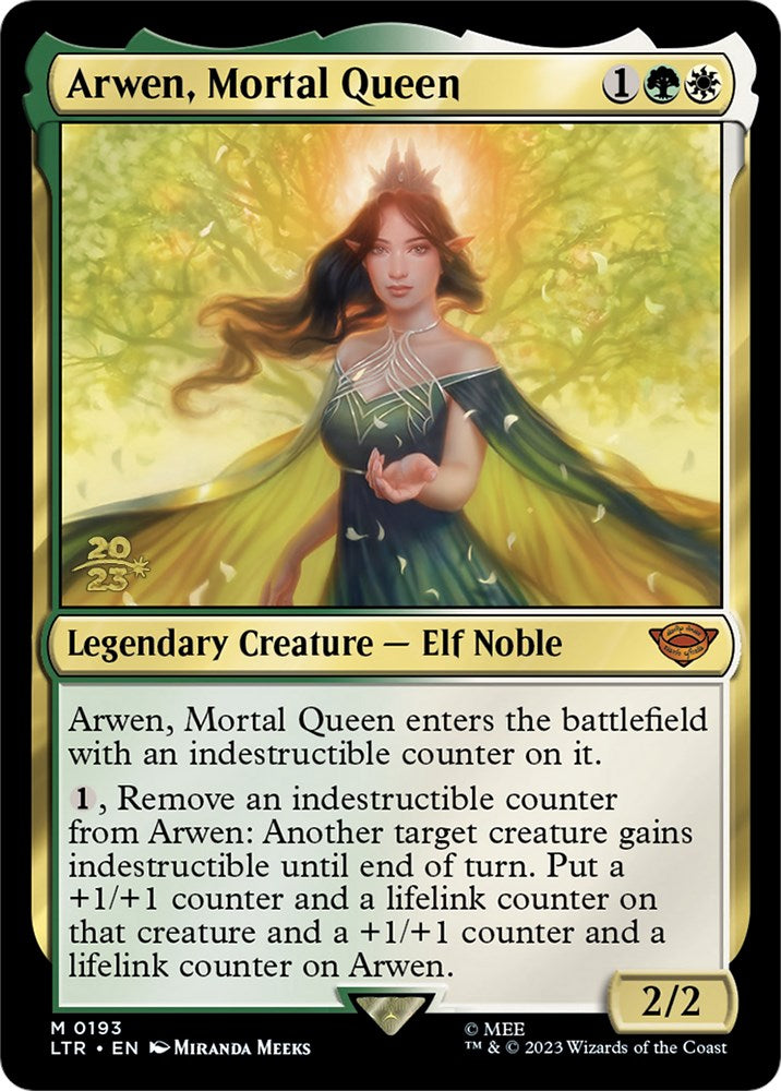 Arwen, Mortal Queen (PRE-193) - Tales of Middle-earth Promos Foil