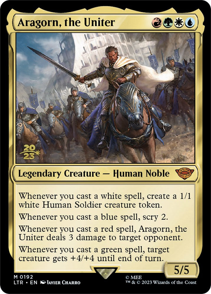 Aragorn, the Uniter (PRE-192) - Tales of Middle-earth Promos Foil
