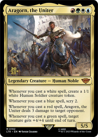 Aragorn, the Uniter (PRE-192) - Tales of Middle-earth Promos Foil