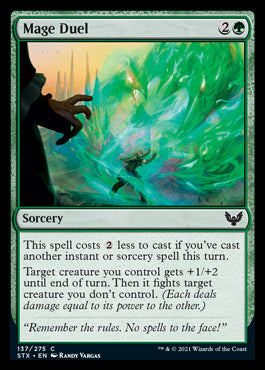 Mage Duel (STX-137) - Strixhaven: School of Mages