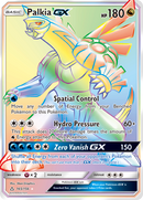 Palkia GX (Secret Rare)/156 - SM  Ultra Prism Holofoil