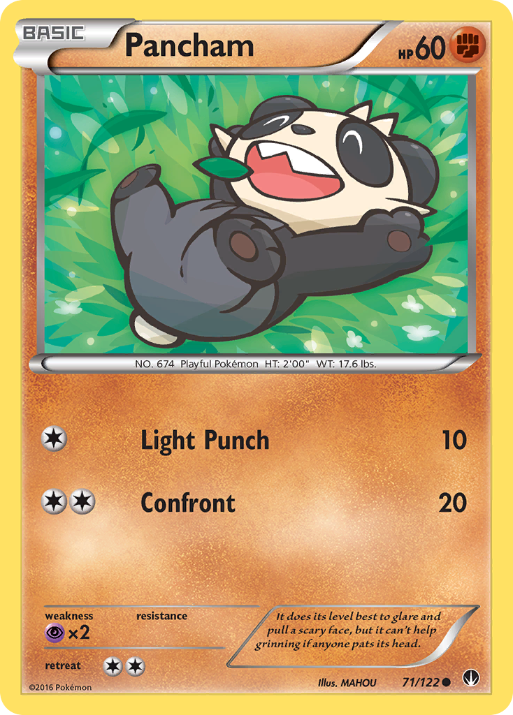 Pancham 71/122 - XY  BREAKpoint