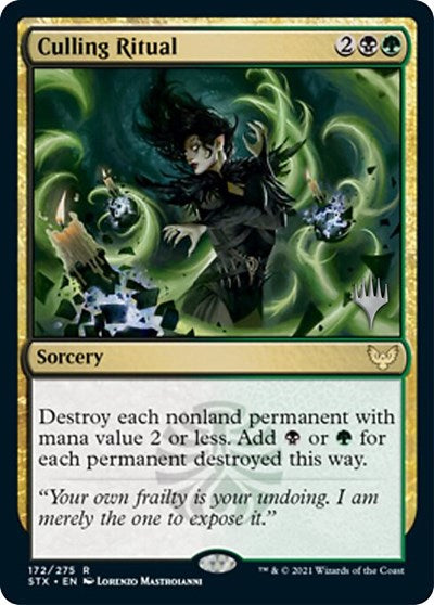 Culling Ritual (PPSTX-172) - Strixhaven: School of Mages Promos