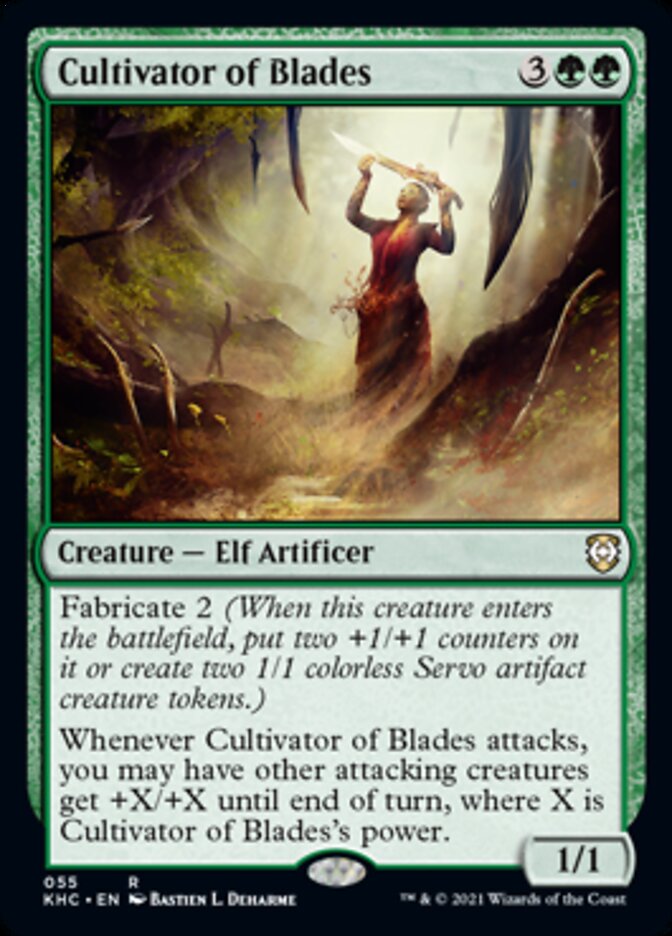 Cultivator of Blades (KHC-055) - Kaldheim Commander