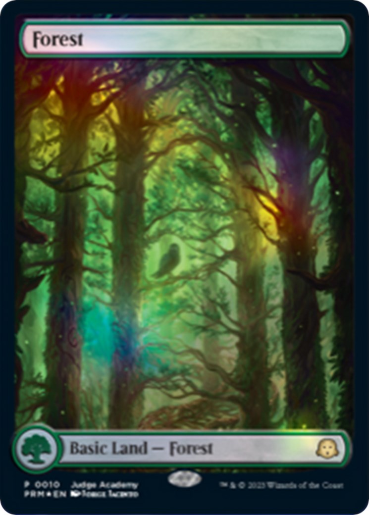 Forest - Full Art (0010) (JDG-010) - Judge Gift Cards 2023: (Full Art) Foil