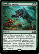 Feral Encounter (PPWOE-169) - Wilds of Eldraine Promos