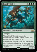 Gruff Triplets (PRE-172) - Wilds of Eldraine Promos Foil