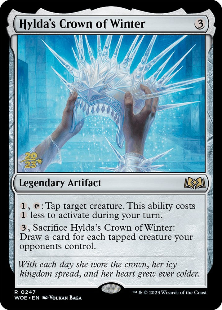 Hylda's Crown of Winter (PRE-247) - Wilds of Eldraine Promos Foil