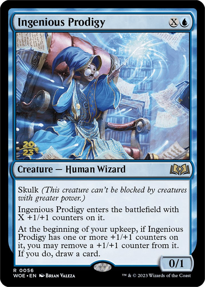 Ingenious Prodigy (PRE-056) - Wilds of Eldraine Promos Foil