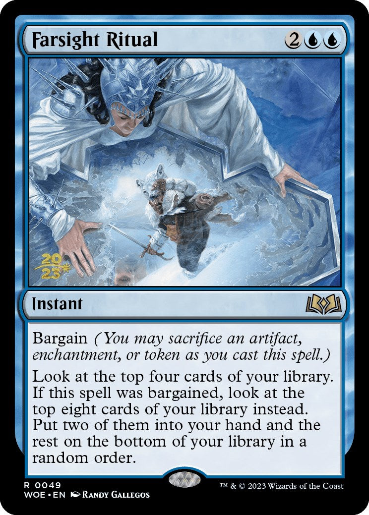 Farsight Ritual (PRE-049) - Wilds of Eldraine Promos Foil