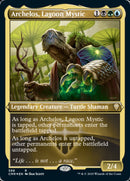 Archelos, Lagoon Mystic (Foil Etched) (CMR-588) - Commander Legends Foil