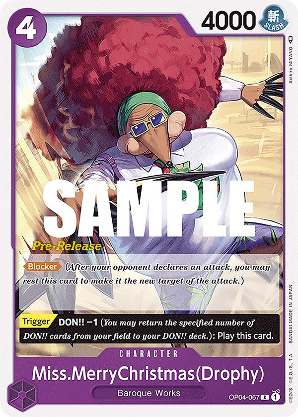Miss.MerryChristmas(Drophy) [Kingdoms of Intrigue Pre-Release Cards]