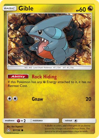 Gible (97) 97/156 - SM  Ultra Prism