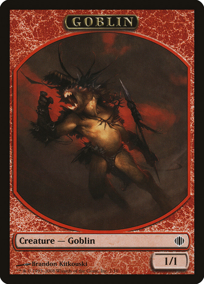 Goblin Token [Shards of Alara Tokens]