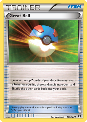 Great Ball 100/122 - XY  BREAKpoint