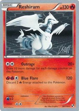 Reshiram - 2011 (Christopher Kan) 26 - World Championship Decks