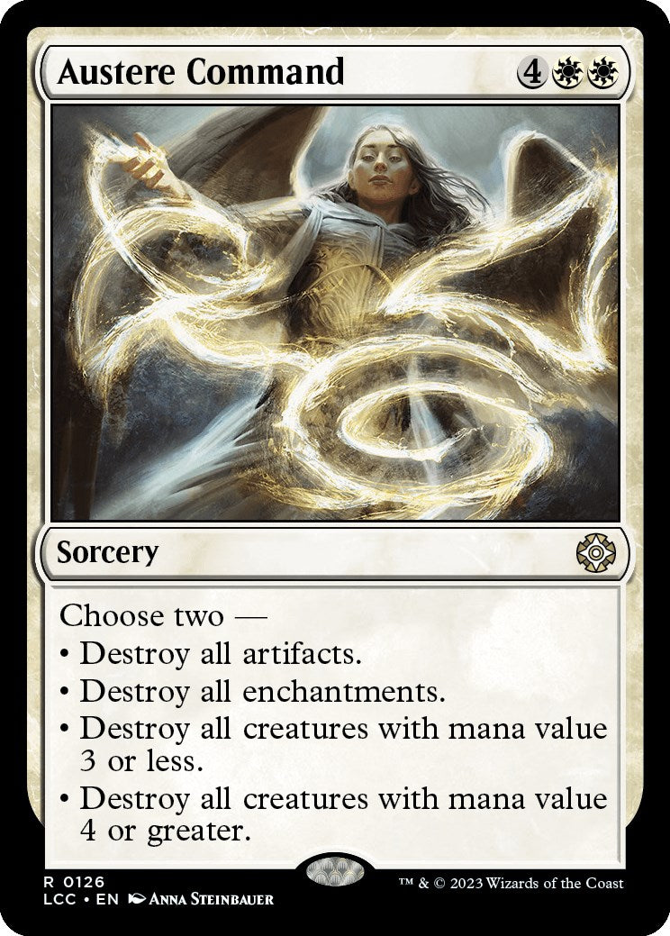 Austere Command (LCC-126) - The Lost Caverns of Ixalan Commander