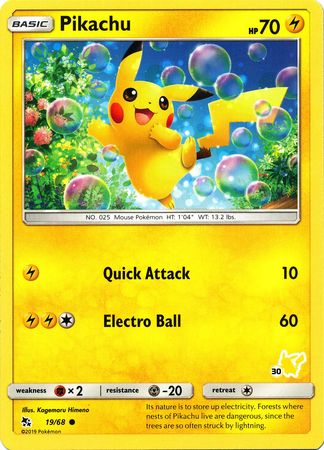 Pikachu - 19/68 (