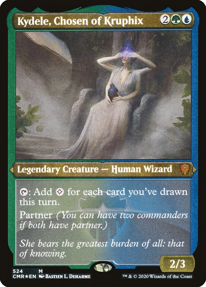 Kydele, Chosen of Kruphix (Foil Etched) (CMR-524) - Commander Legends Foil