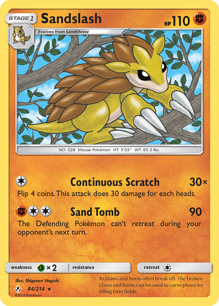 Sandslash/214 - SM  Unbroken Bonds