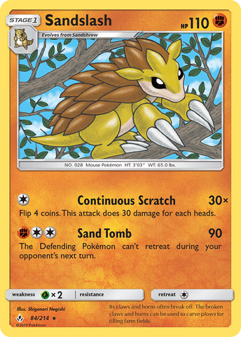 Sandslash/214 - SM  Unbroken Bonds