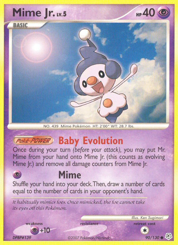 Mime Jr. 90/130 - Diamond and Pearl