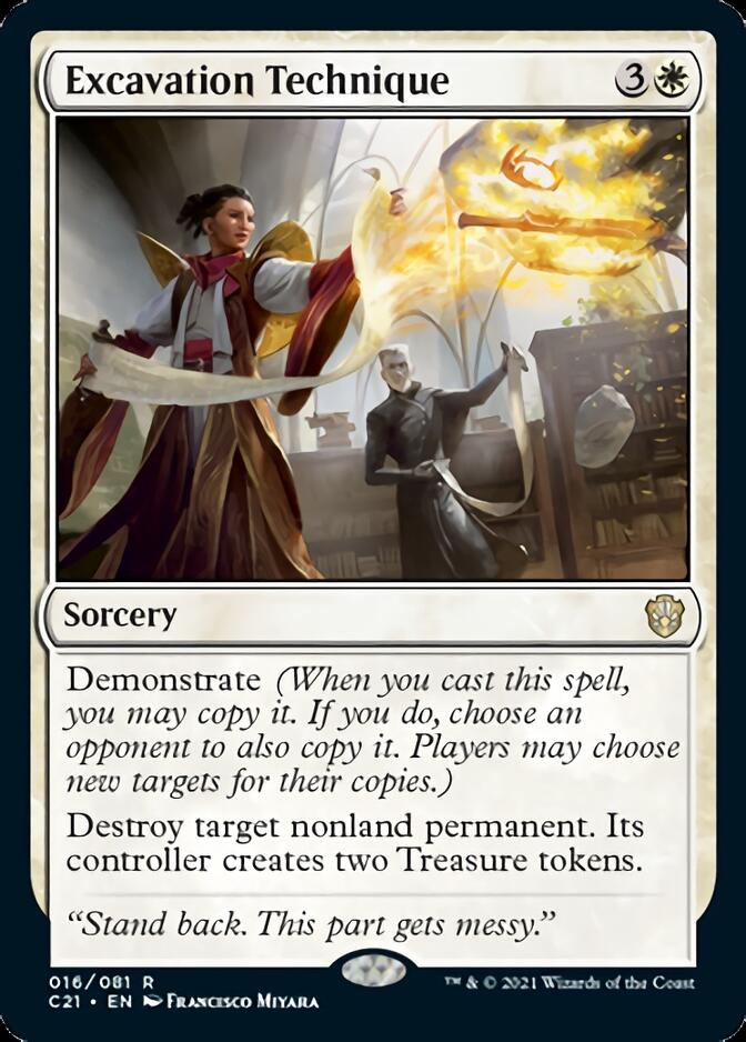 Excavation Technique (C21-016) - Commander 2021