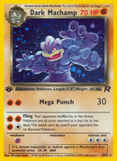 Dark Machamp (10) 10/82 - Team Rocket 1st Edition Holofoil