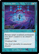 Cyclonic Rift (Retro Frame) (Serial Numbered) (RVR-313) - Ravnica Remastered Foil